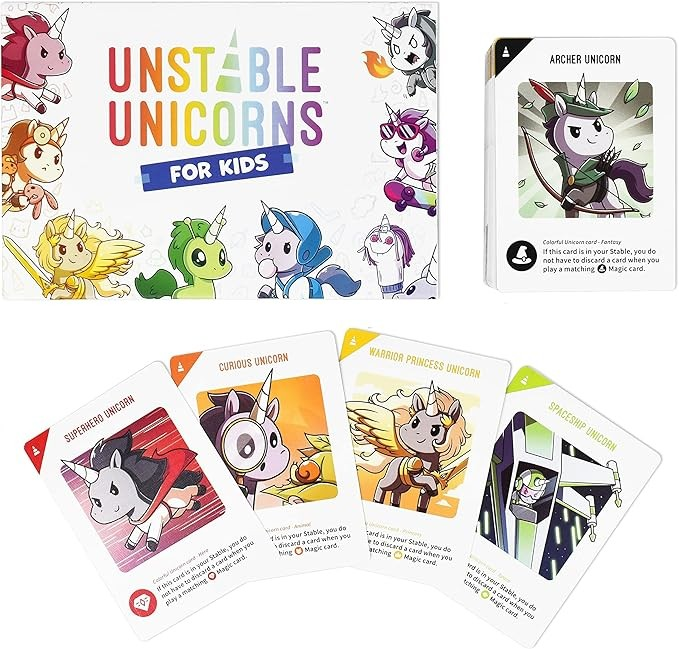 Unstable Unicorns For Kids Card Game | My Toy Shop